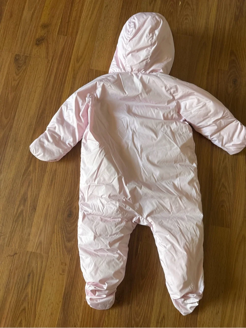Ralph Lauren Baby Girls Pink Hooded Snowsuit Bunting One Piece 9-12 month